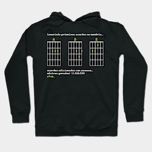 Three Magic Chords (green) Hoodie